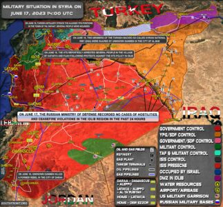 Military Situation In Syria On June 17, 2023 (Map Update)
